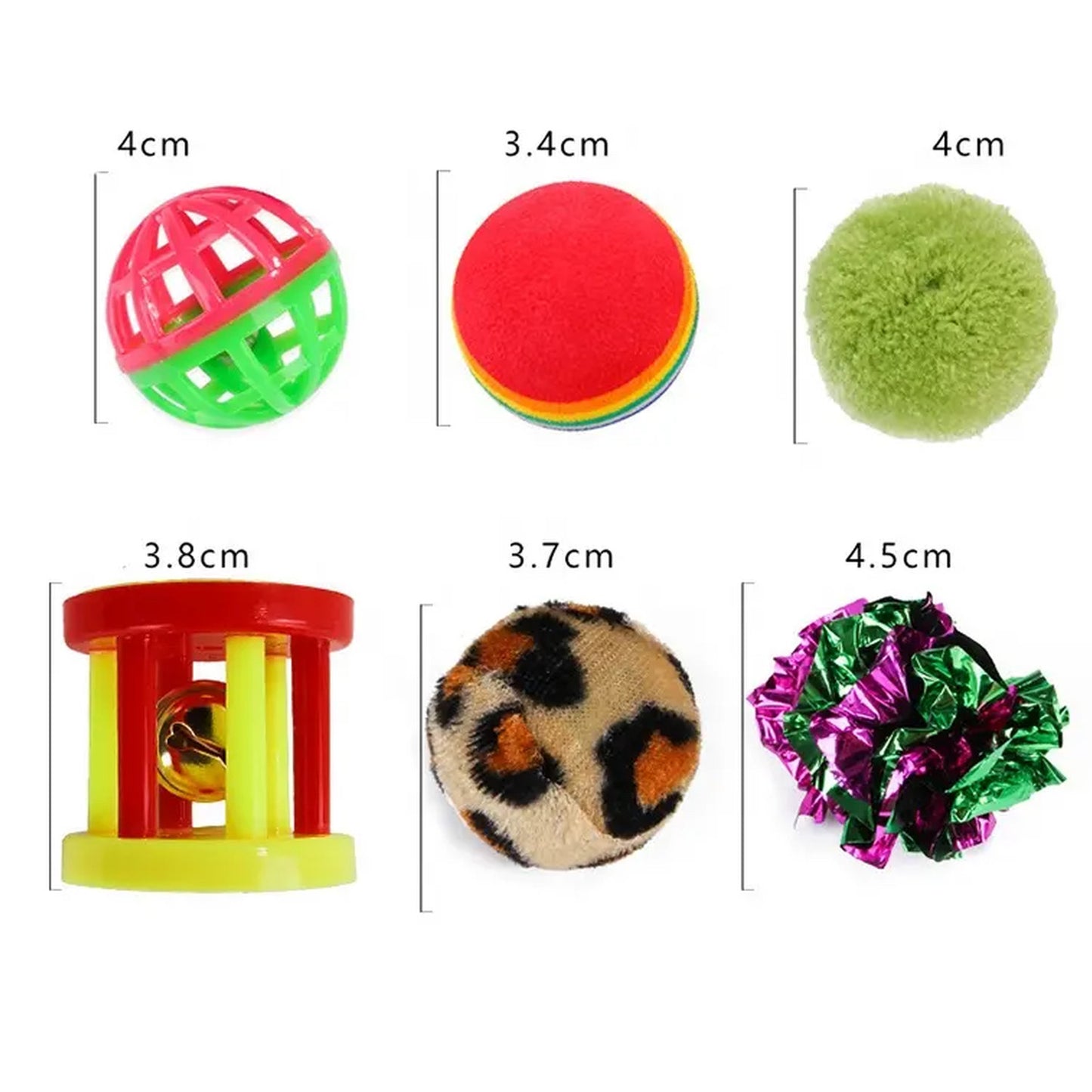 Set de 21 Juguetes Interactivos para Gatos