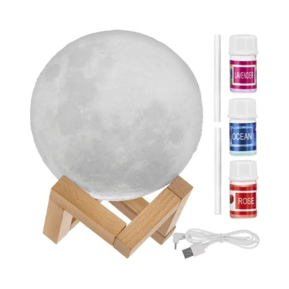Lámpara Luna Humidificadora 🌕