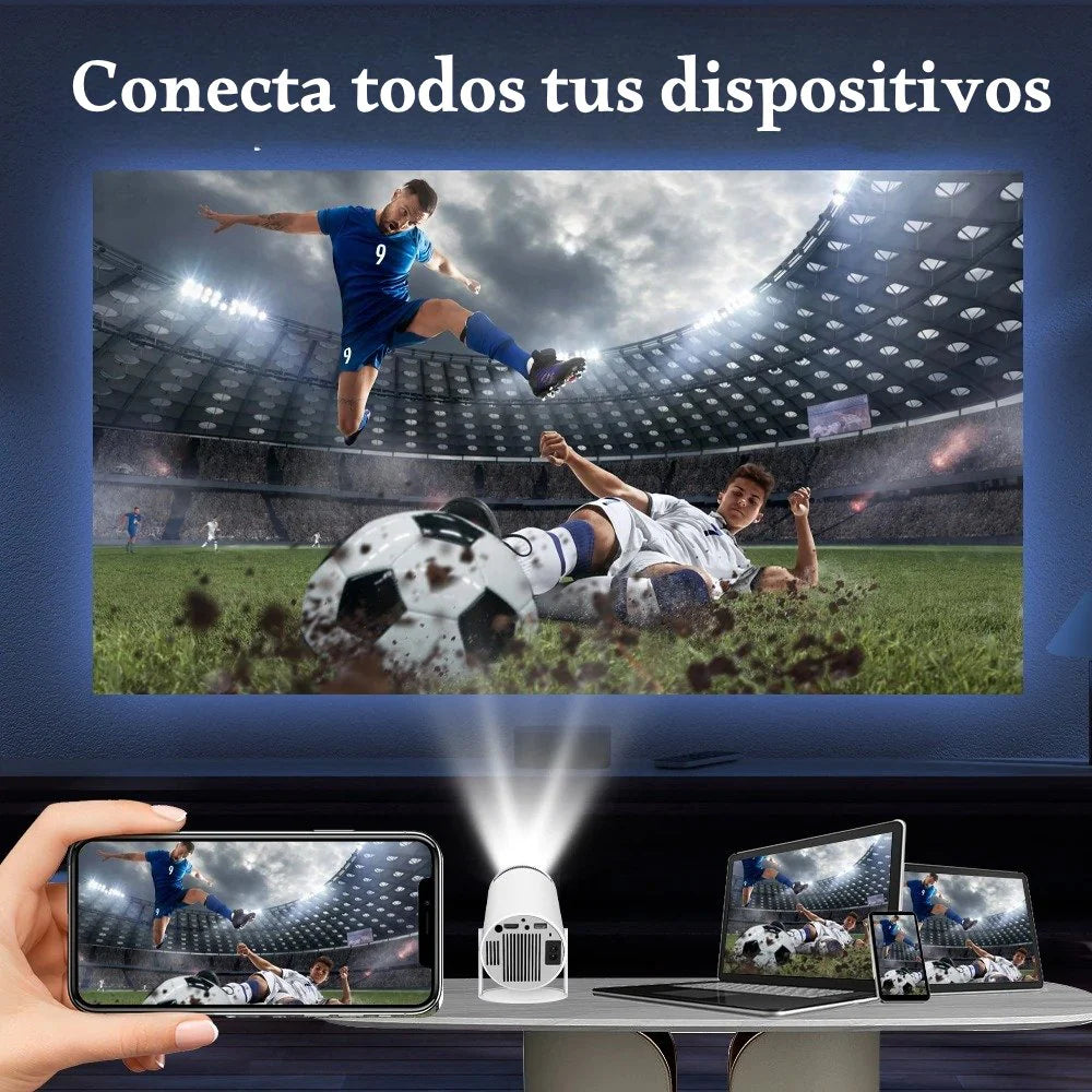 Mini Proyector portátil Smart Android 4K